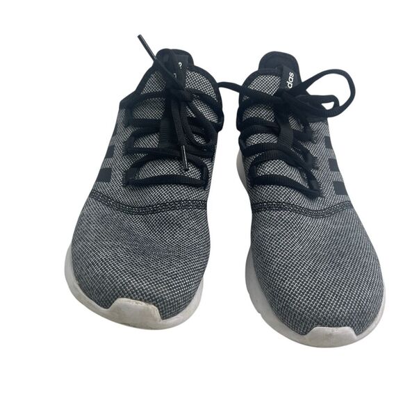 adidas Women's Cloudfoam Pure 2.0 Running Shoes, Black/Black/White Size 10 - Picture 14 of 15